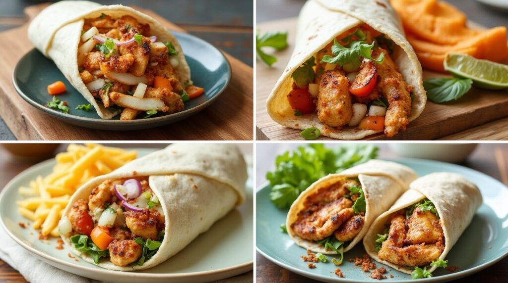 Popular Chicken Wrap Combinations and Styles