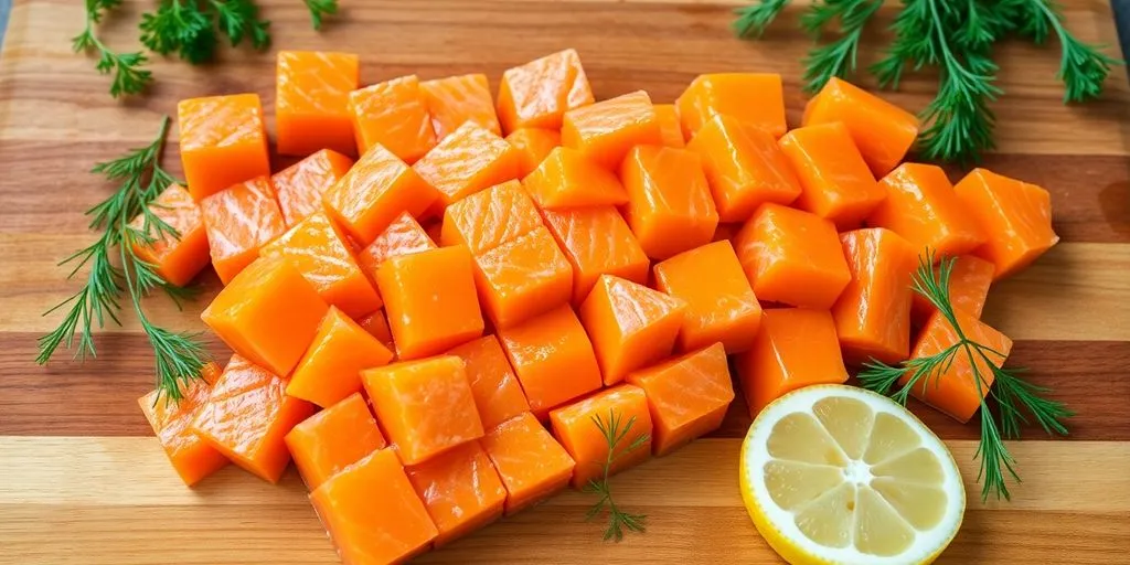 Serving Suggestions for Salmon Cubes