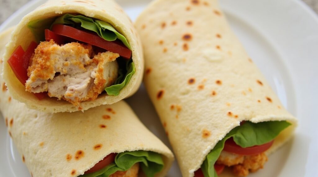 the Perfect Chicken Wrap