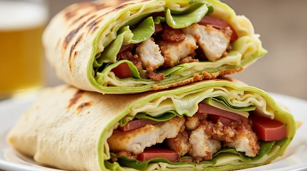 grilled chicken wrap 