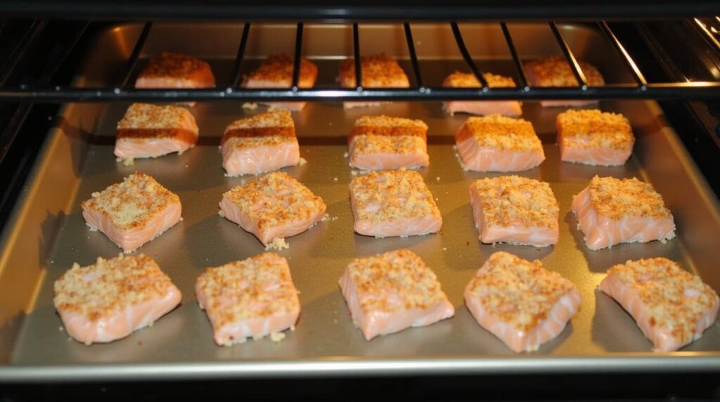 Bake the Salmon Bites