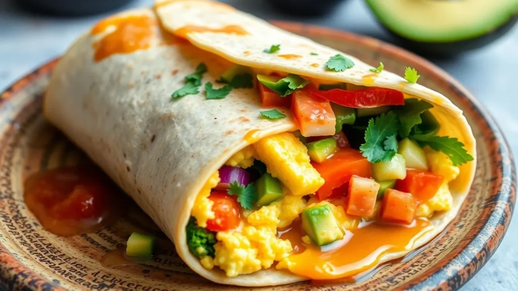  Healthier Breakfast Burrito