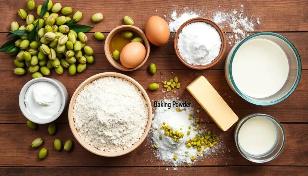 Common Ingredients in Pistachio Muffins