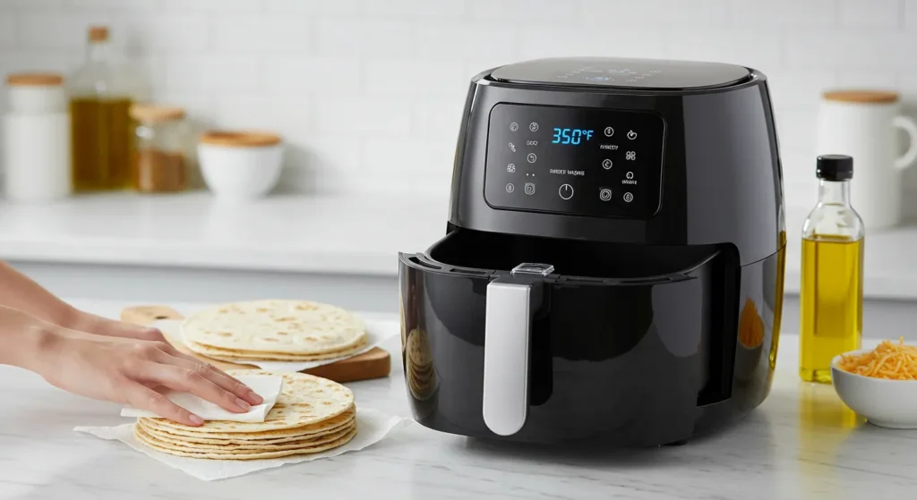 Preparing Your Air Fryer for Quesadilla Success