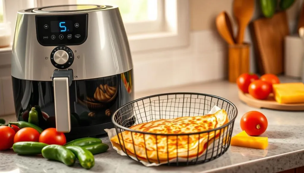 Preparing Your Quesadilla for the Air Fryer