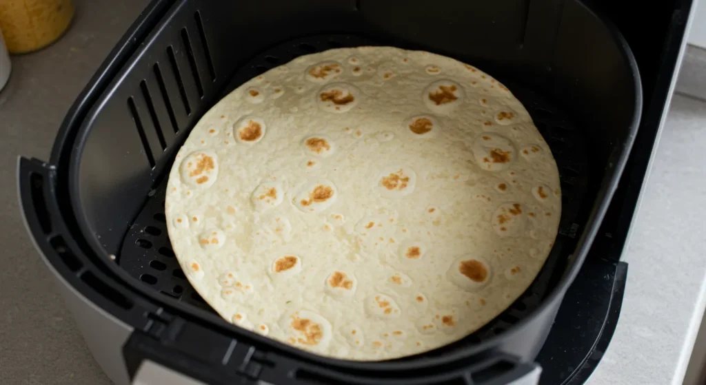 Preparing the Tortilla