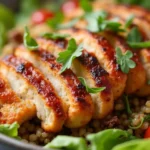 chicken quinoa bowl