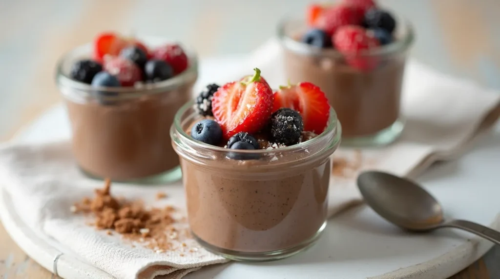 chocolate chia seed pudding