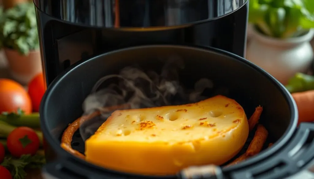 Can I put cheese in an Airfryer?