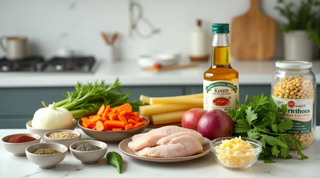 Essential Ingredients for Authentic Italian Chicken Soup