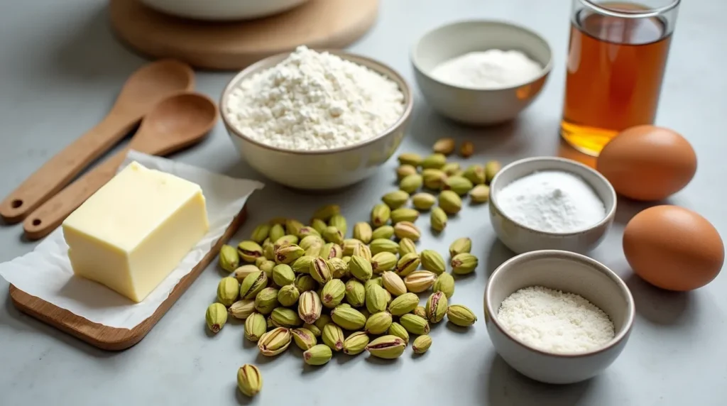 Essential Ingredients for Perfect Pistachio Muffins