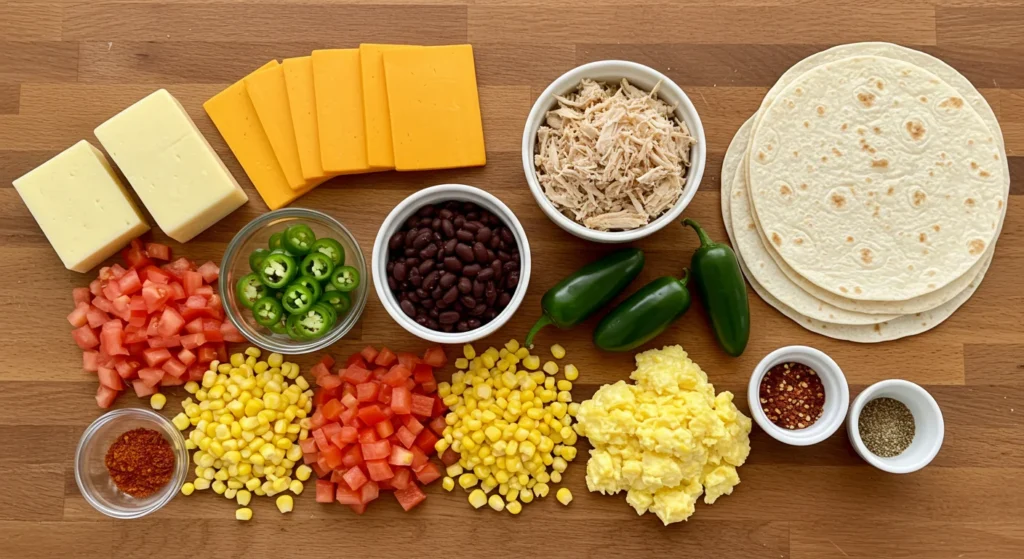 Ingredients That Make the Best Air Fryer Quesadilla