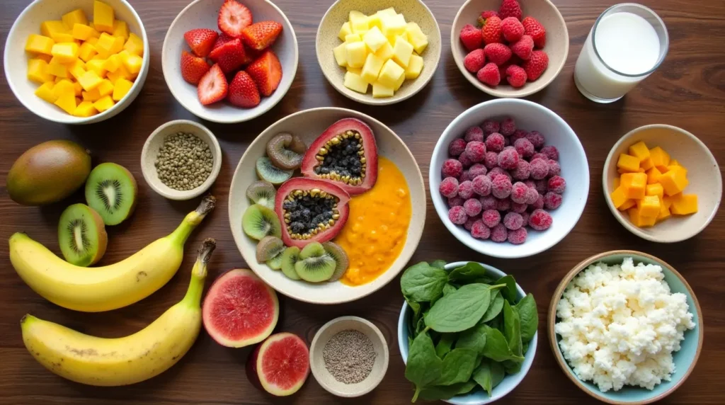 Must-Have Ingredients for Your Tropical Smoothie Bowl